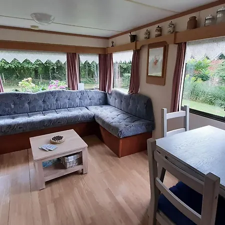 Well-equipped Mobile With Garden In Normandy بيت للعطل