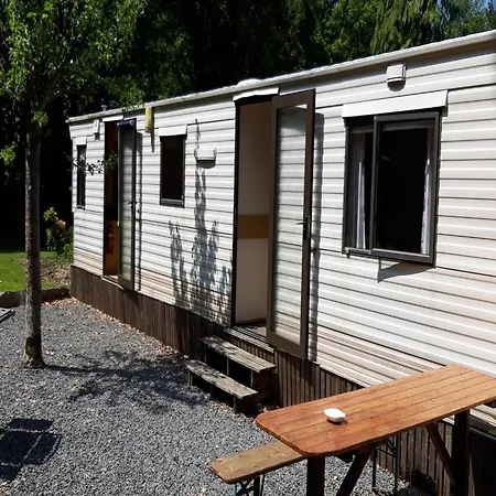 Well-equipped Mobile With Garden In Normandy