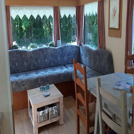 Well-equipped Mobile With Garden In Normandy Gouvets