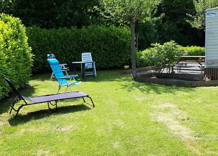 Well-equipped Mobile With Garden In Normandy * Gouvets